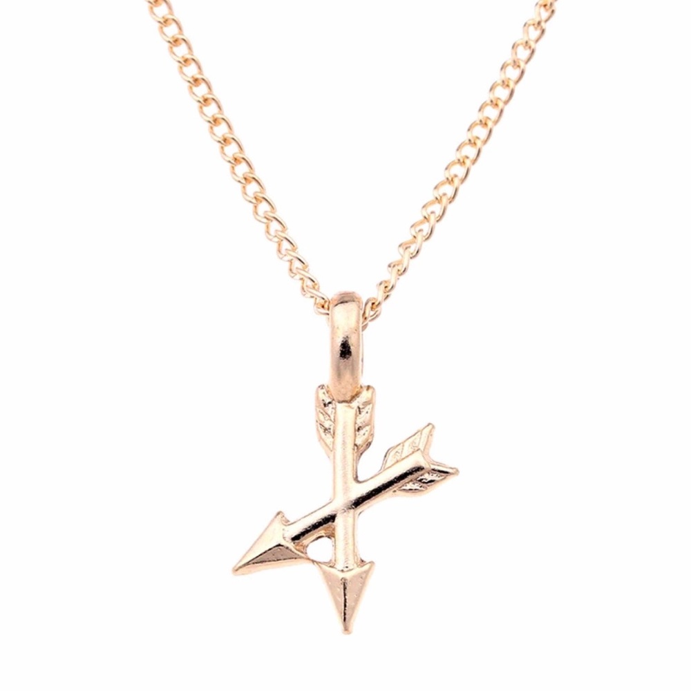 Arrows Pendant Necklace with Card - Picture 2 of 2